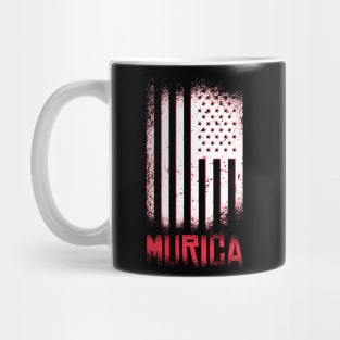 Murica American Flag Mug